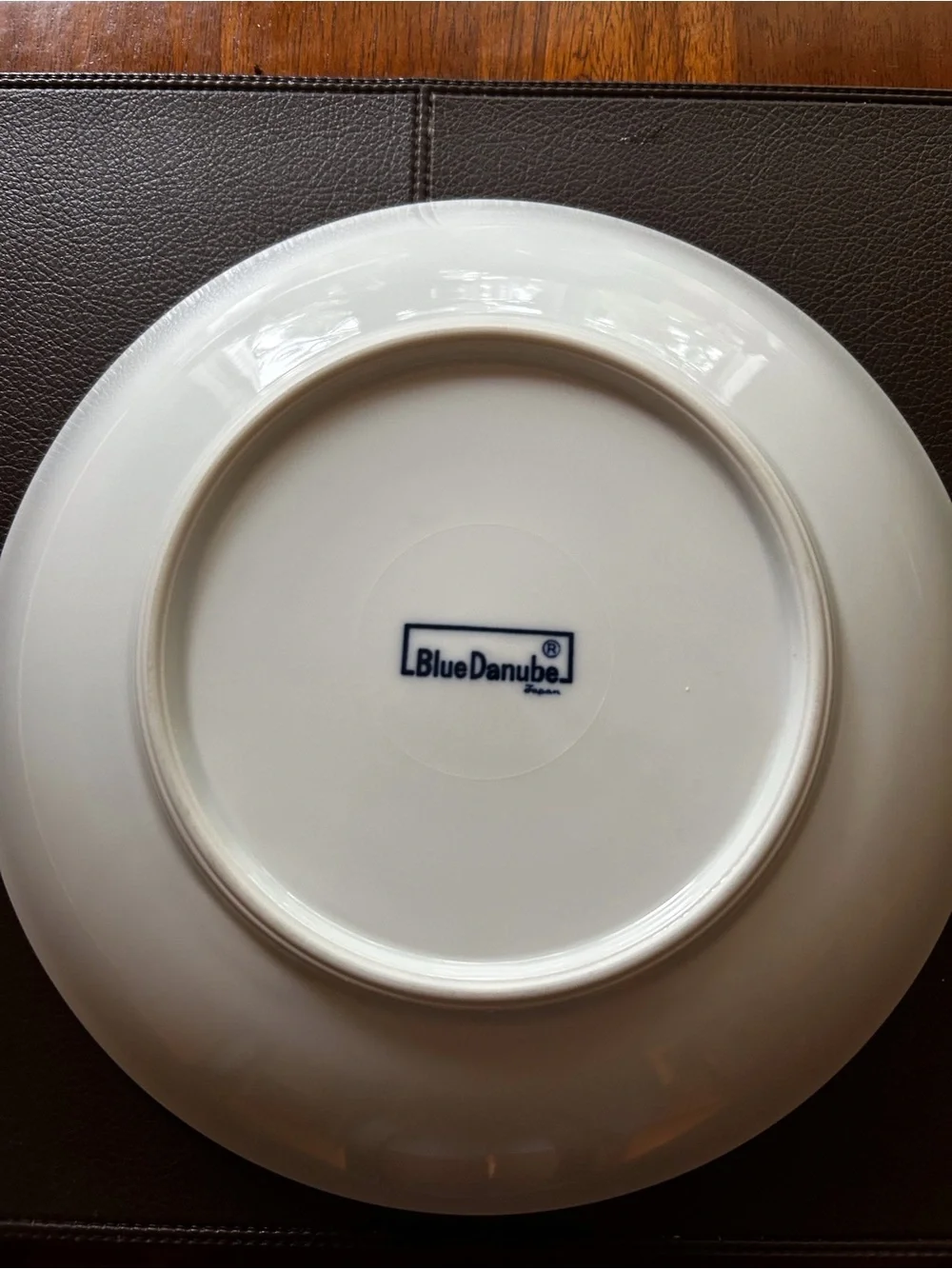 Blue Floral Porcelain Serving Plate - Classic Tableware